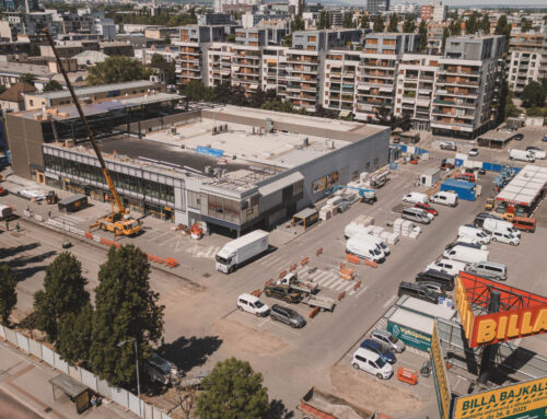 Rekonštrukcia a nadstavba centrály Billa