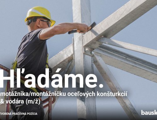 Hľadáme montážnika oceľových konštrukcií a vodára